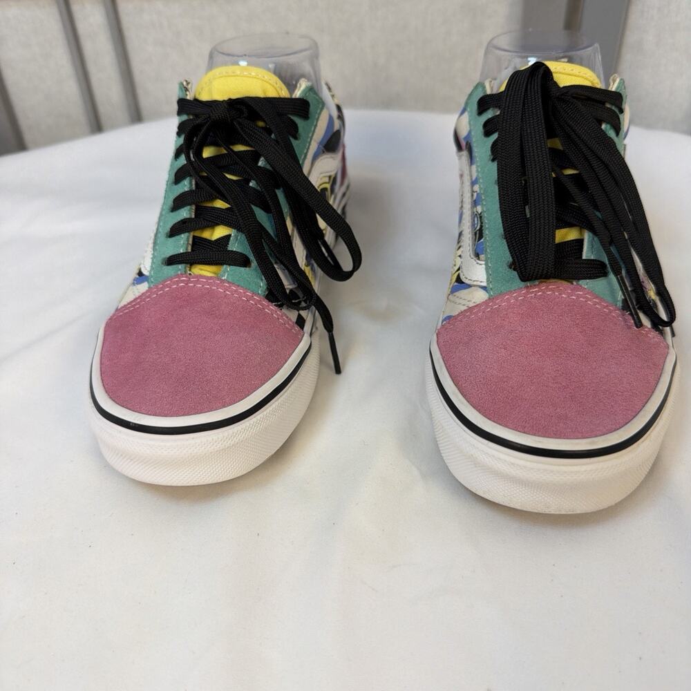 Vans Old Skool Disney 80's Mickey & Minnie Mouse Shoes Size W6.5/M5.5 - Picture 3 of 12